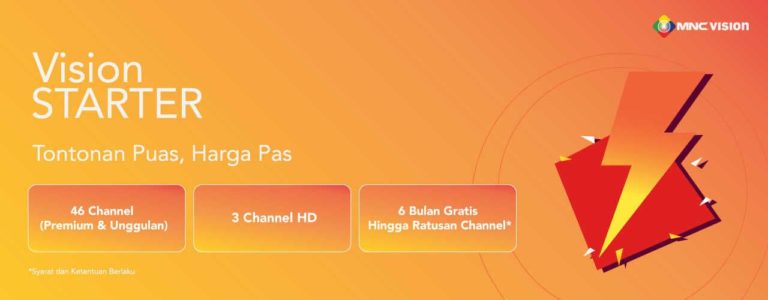 Paket Starter Pack Indovision Terbaru